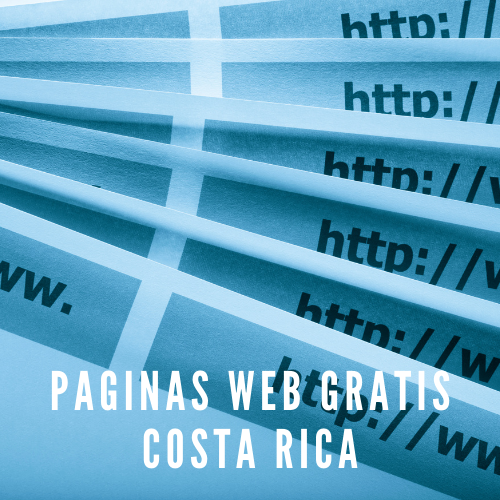 Paginas web gratis Costa Rica