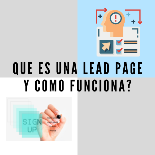 Que es una Lead Page y como funciona? [2022]